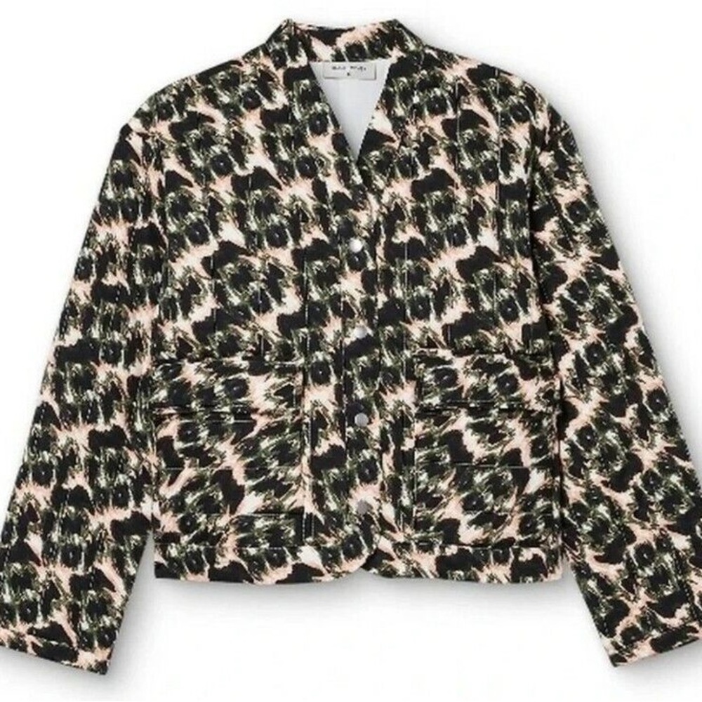 Rachel Comey x Target Quilted Animal Print Jacket Coat in Size M